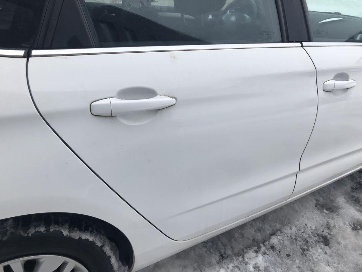 Citroen C4 II Typ N T&uuml;r hinten rechts Fondt&uuml;r im Rohbau EWP weiss Banquise