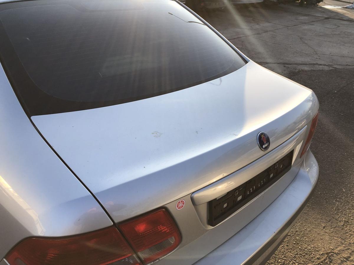 Saab 9-3 Typ YS3F Heckklappe Limo silber Kofferraumklappe Deckel hinten Rohbau