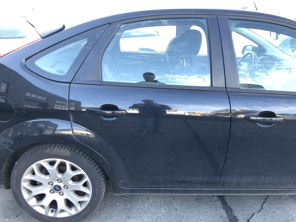 Ford Focus DA3 ab07 T&uuml;r hinten rechts Fliessheck Pantherschwarz Rohbau