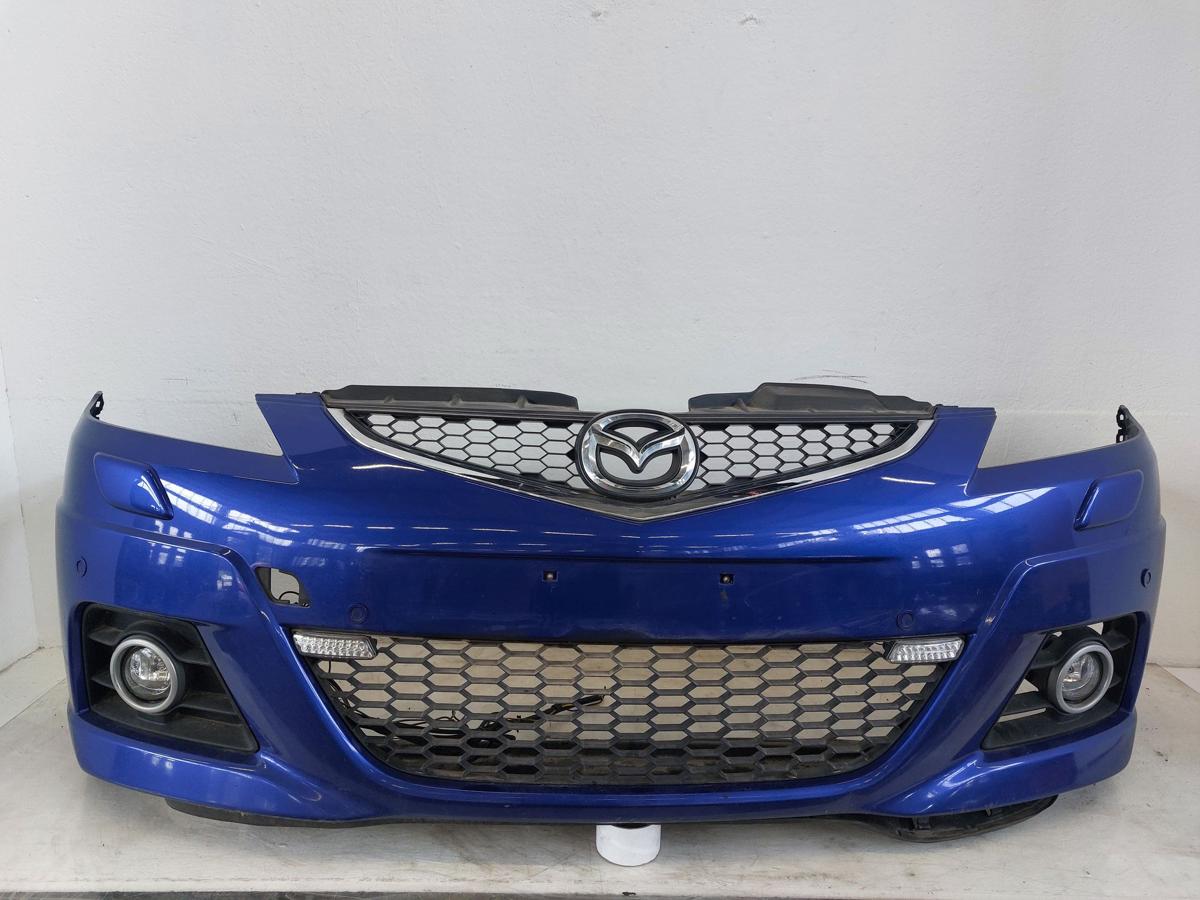 Mazda 5 CR ab 2008 Stoßfänger vorn Frontschürze Nebel PDC SRA 34J Aurora Blue