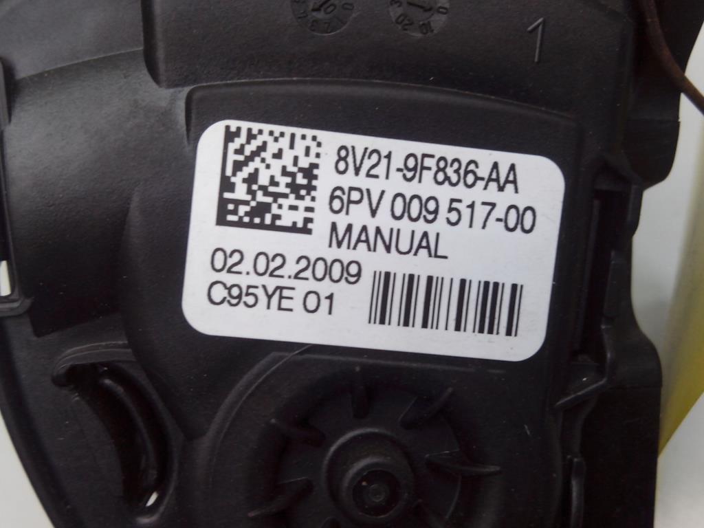 Ford Fiesta JA8 BJ2009 elektronisches Gaspedal 8V219F836AA