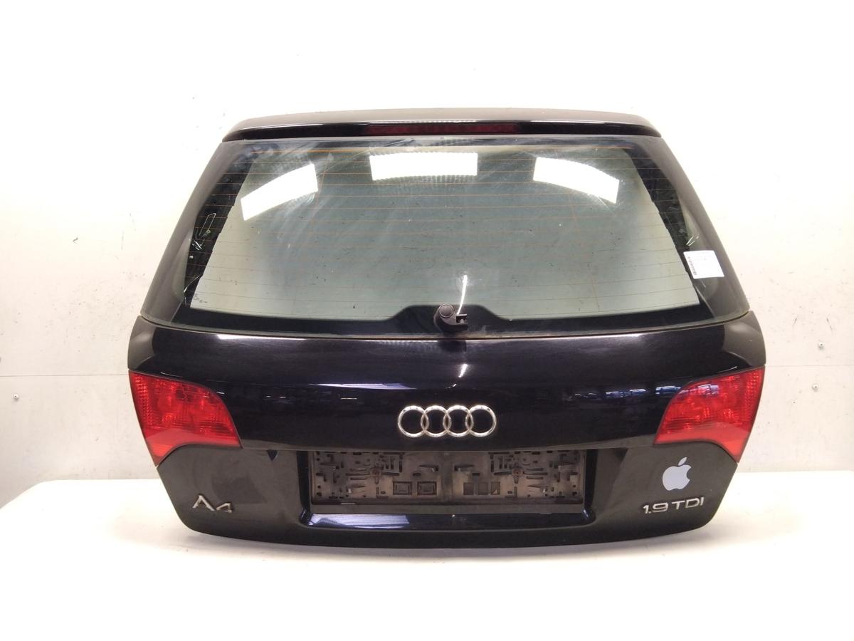 Audi A4 8E B7 Avant Heckklappe LY9B brillantschwarz inkl. Heckscheibe BJ2005