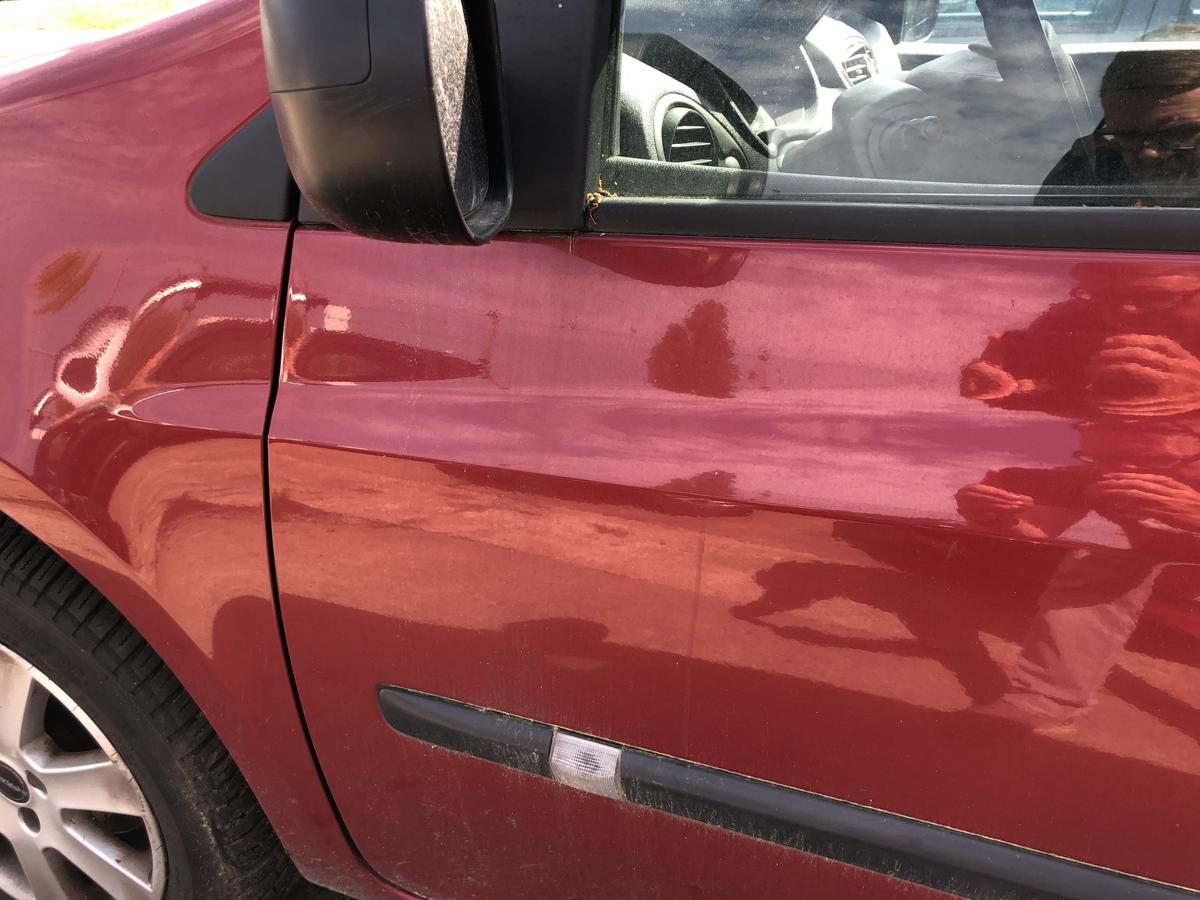 Renault Clio 3 III Grandtour T&uuml;r vorn links Fahrert&uuml;r Rohbau NNJ Flamencorot