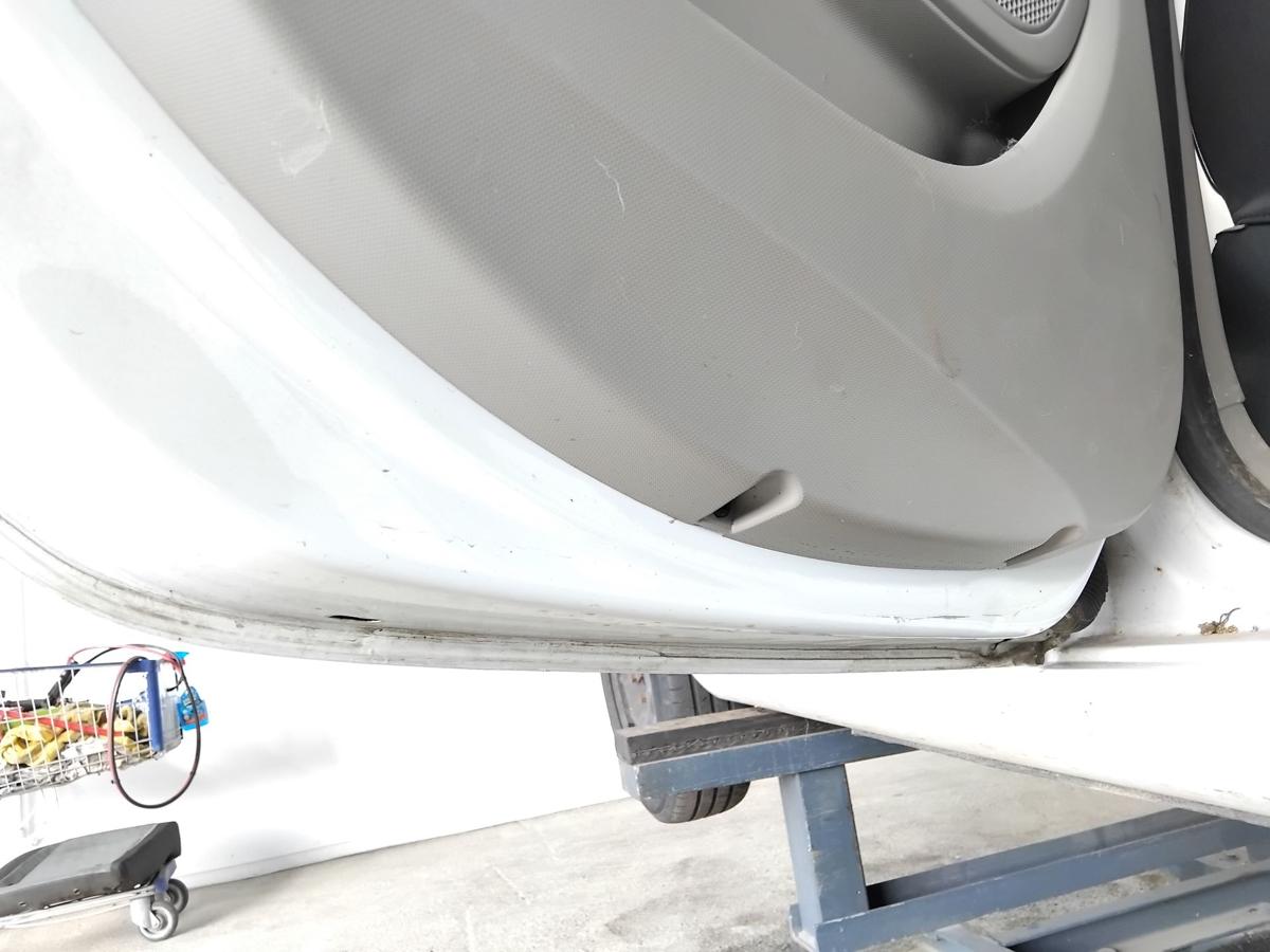 Renault Zoe T&uuml;r hinten links weiss DV369 Blanc Glacier BJ2016