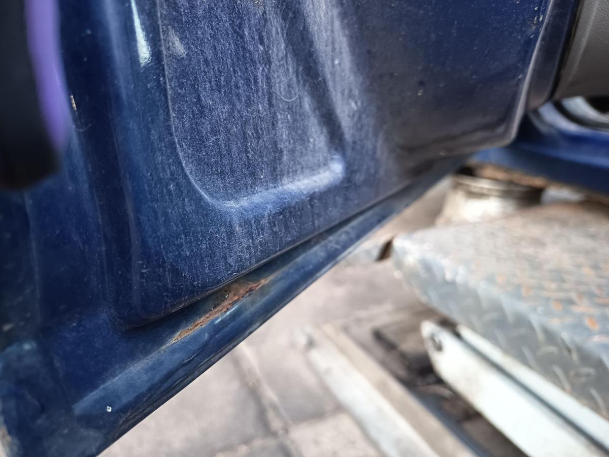 Opel Combo Kastenwagen original T&uuml;r links Fahrer 20Z Royalblau Bj 2002