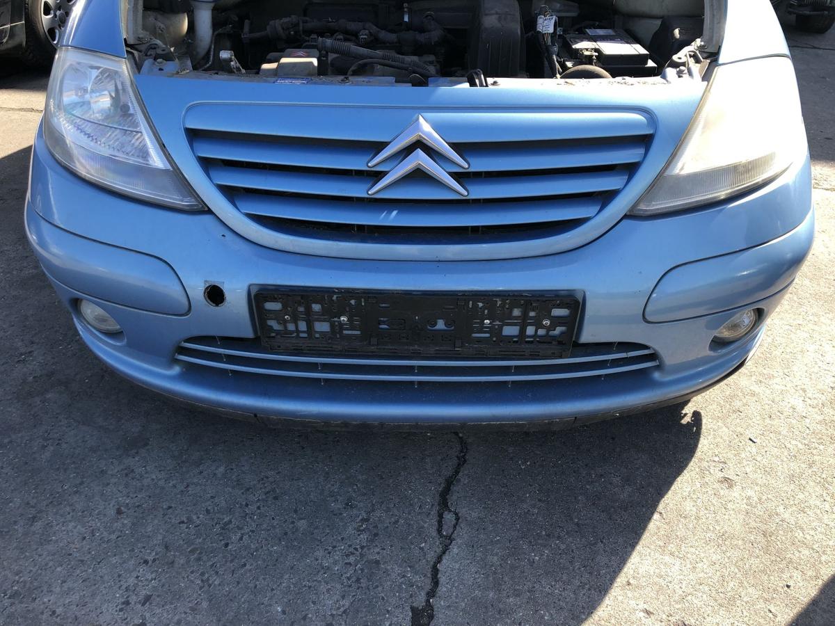 Citroen C3 Typ F Sto&szlig;f&auml;nger vorn Sto&szlig;stange NSW Frontsch&uuml;rze KMY Lucia Blau Met