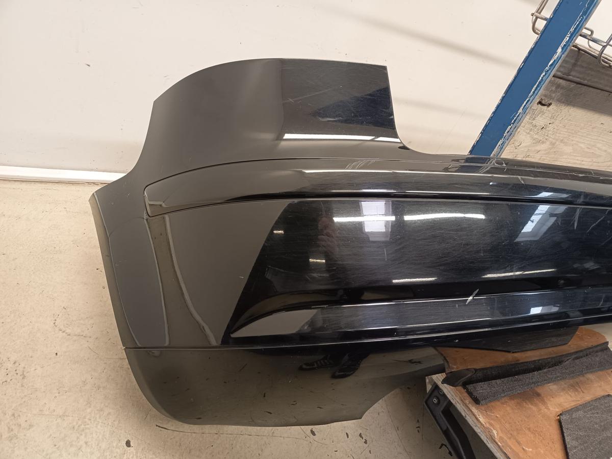 Audi A3 8P original Sto&szlig;stange hinten LY98 Brillantschwarz 3 T&uuml;rer Bj 2004