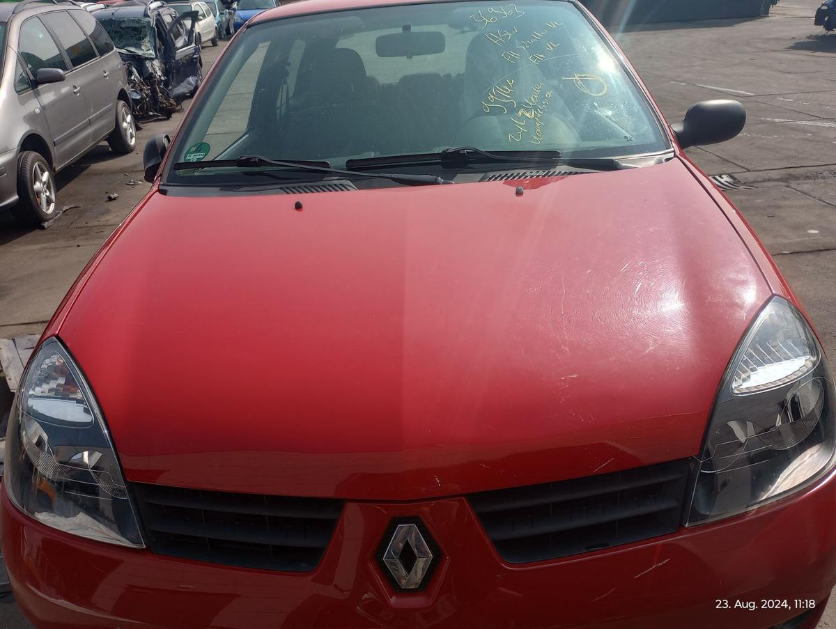 Renault Clio II Campus orig Motorhaube Klappe 727 Rot Facelift ab 2001