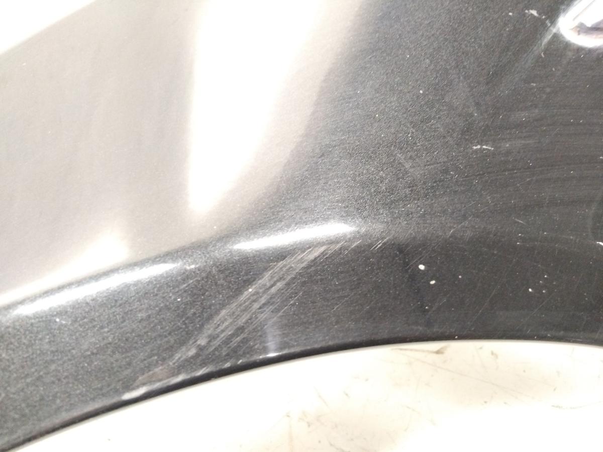 BMW 5er E60 E61 original Alu-Kotfl&uuml;gel vorn links 475 Blacksapphire BJ2005