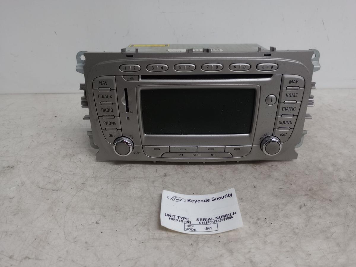 Ford Focus II original Radio mit Code 9M5T18K931DA Bj 2011