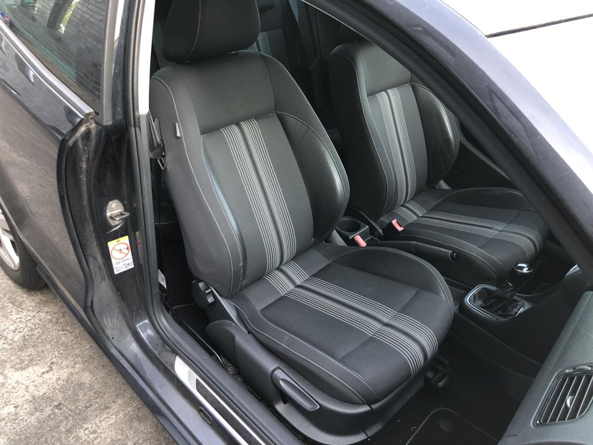 VW Polo 6R Sitz vorn rechts Beifahrersitz 3 türer MATCH Kunstleder Heizung