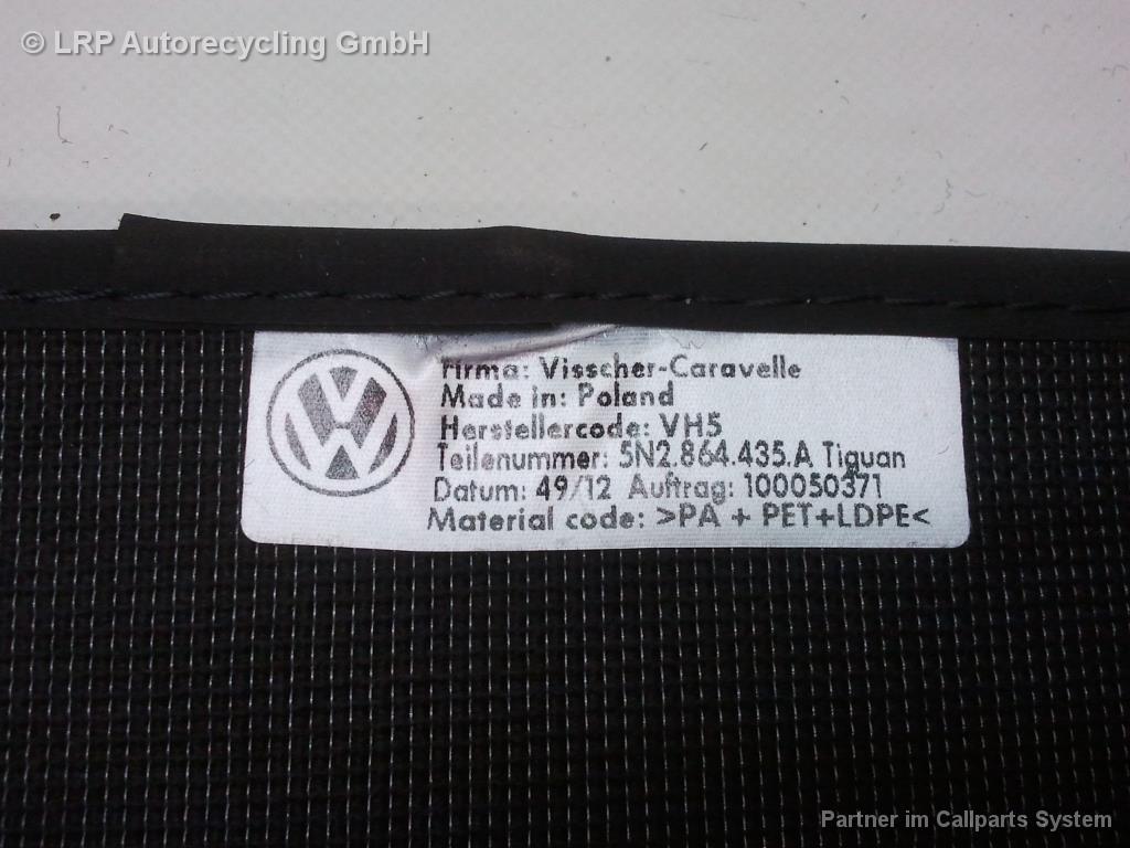 VW Tiguan 5N2 Bj.2014 original Satz Fußmatten Rechtslenker 5N2863011A EUN schwarz Stoff