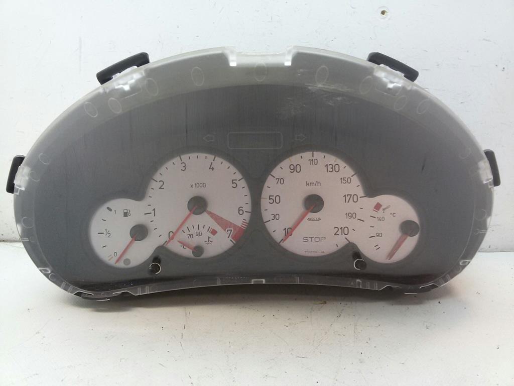 Peugeot 206 CC Tacho Kombiinstrument 9651740580 000643407 JAEGER BJ2004