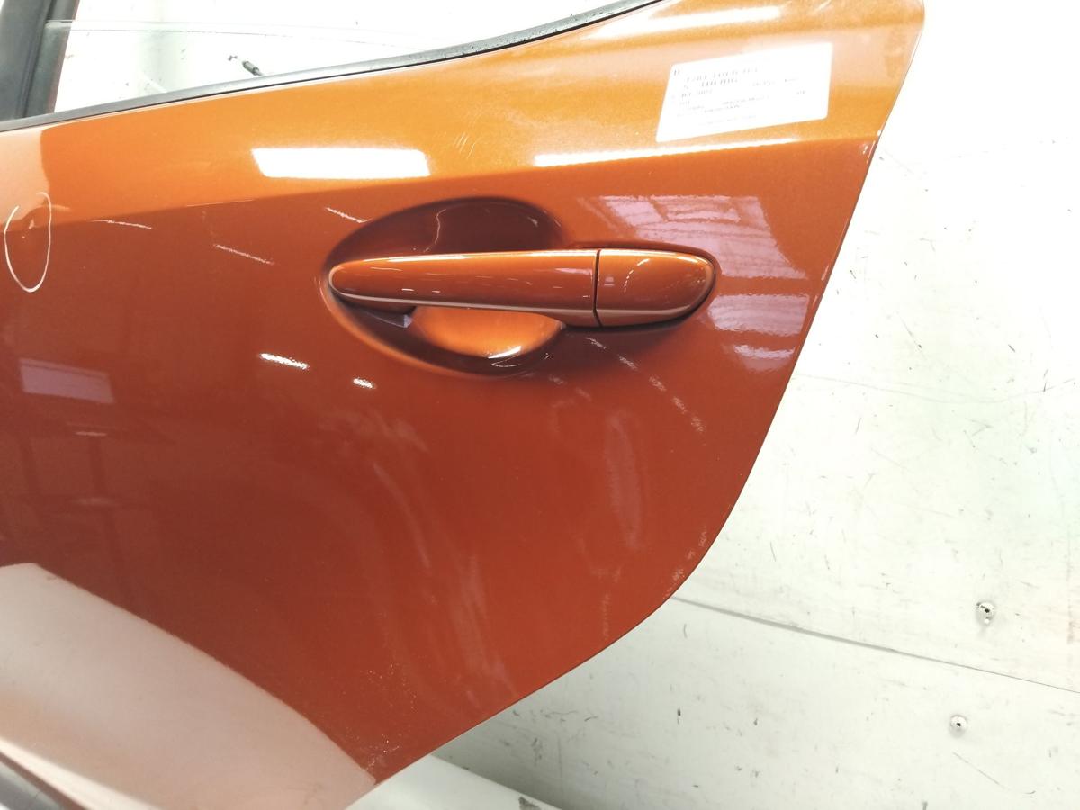 Mazda 2 DE original T&uuml;r hinten links rot 5t&uuml;rig BJ2007