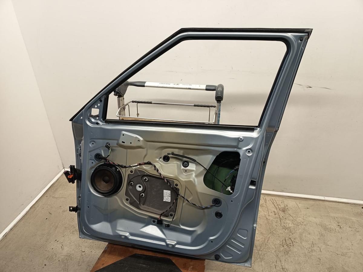 Skoda Fabia 5J orig T&uuml;r vorn rechts Beifahrert&uuml;r LF8K Blau Bj 2010