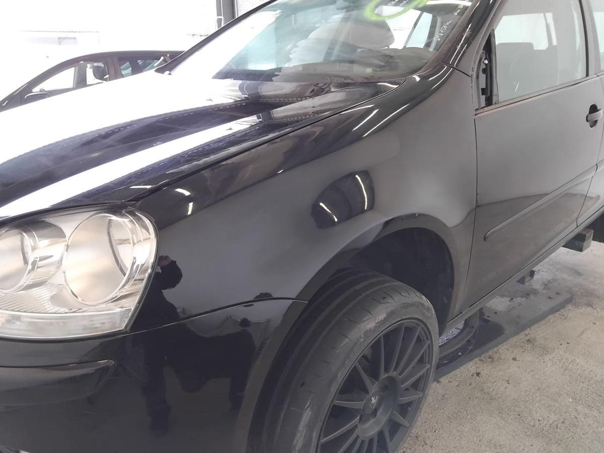 VW Golf 5 1K original Kotfl&uuml;gel vorn links L041 brillantschwarz BJ2006 Flie&szlig;heck