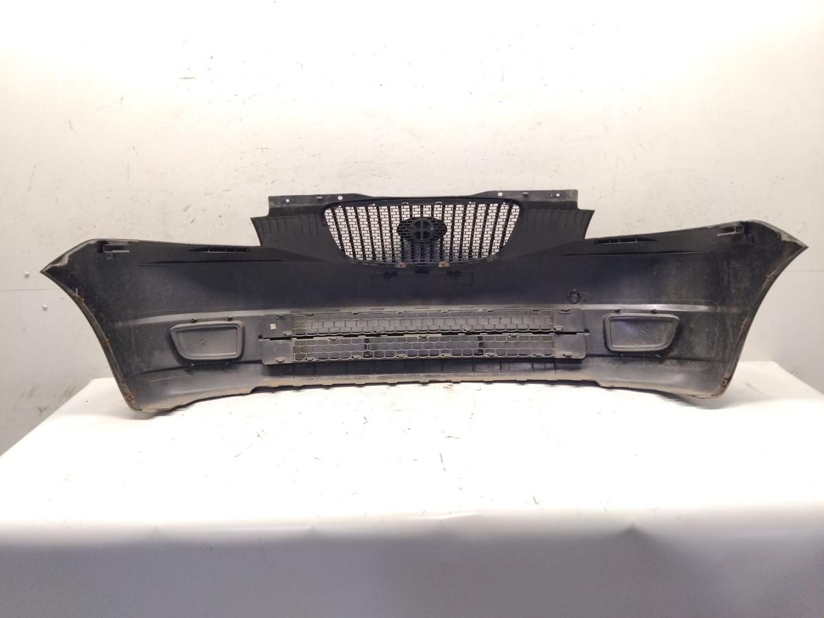 Kia Picanto 1 BA original Sto&szlig;f&auml;nger Sto&szlig;stange vorn GALAXY BLACK BJ2007