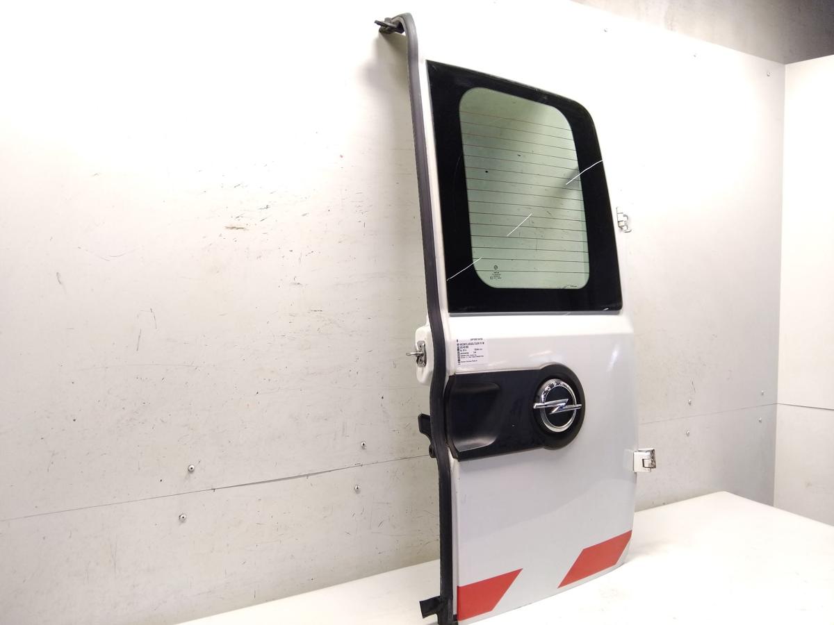 Opel Combo D Heckt&uuml;r Heckfl&uuml;gelt&uuml;r rechts polarweiss 249 mit Scheibe Bj.2014