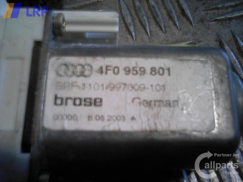 Audi A6 Motor Fensterheber vorn links 4F0959801 BJ2004
