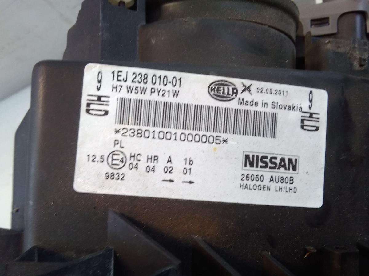 Nissan Primera P12 original Scheinwerfer vorn links Halogen BJ2002 26060AU80B