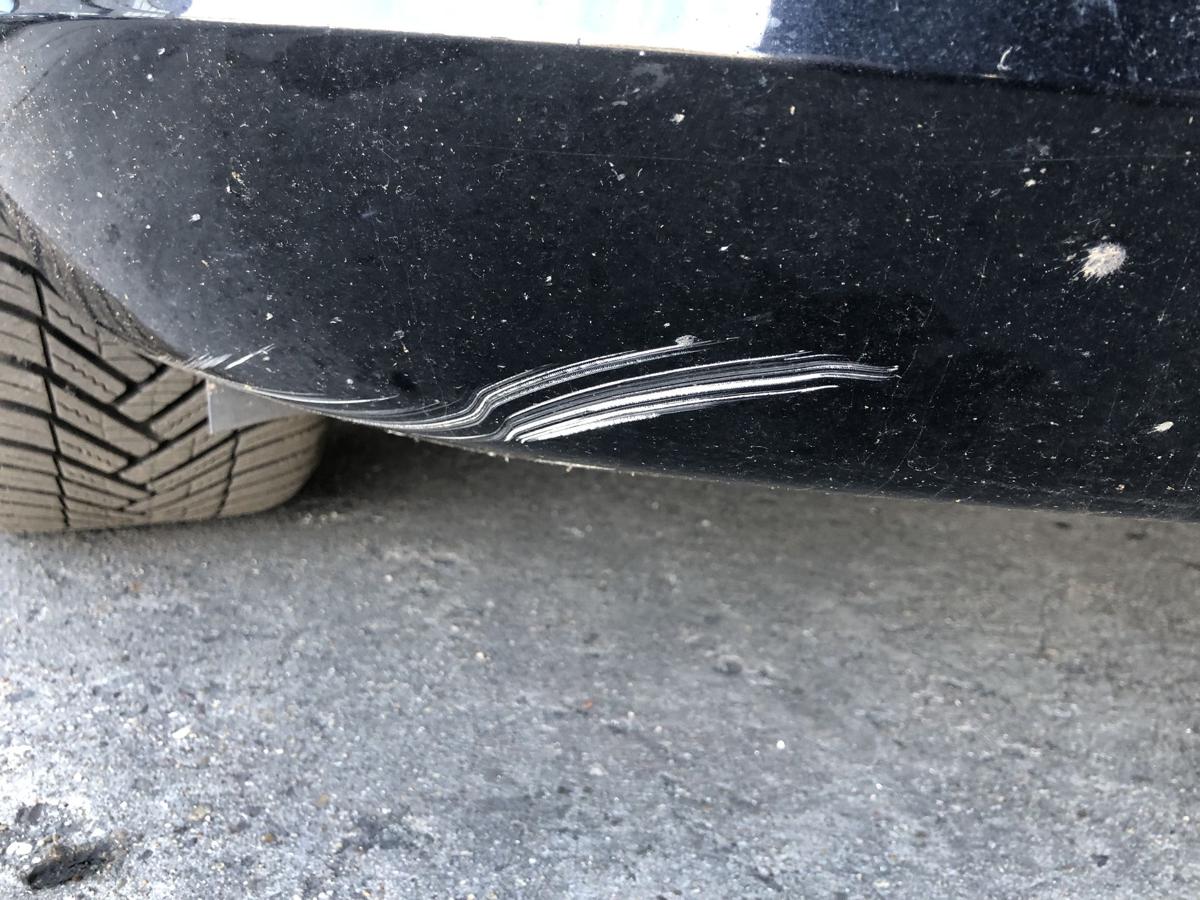 Ford Focus DA3 ab07 Sto&szlig;f&auml;nger vorn Frontsch&uuml;rze Nebel Kratzer Pantherschwarz