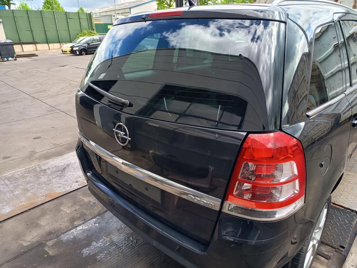 Opel Zafira B original Heckklappe mit Scheibe Z20R Saphirschwarz Bj 2011