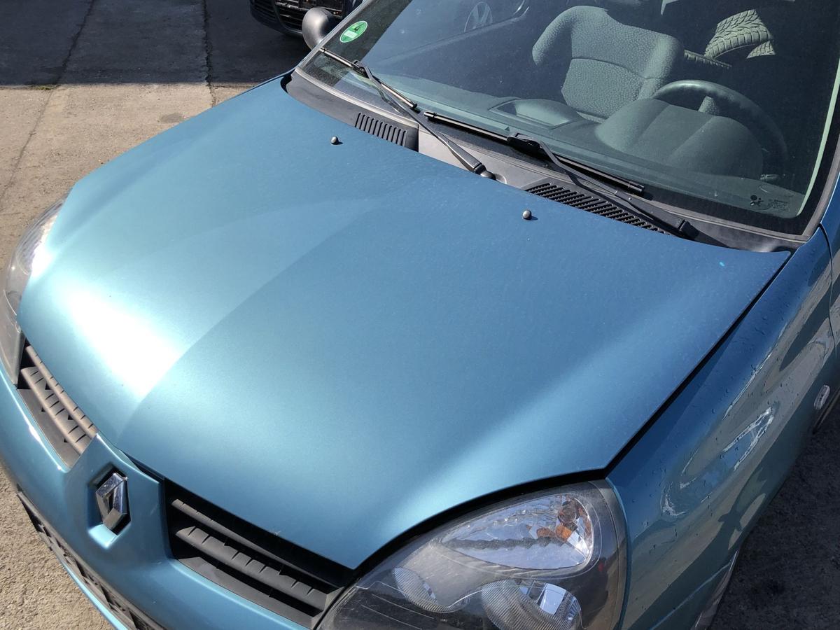 Renault Clio II 2 Campus Motorhaube Haube Klappe Deckel vorn TEF47 Blau Cyclade