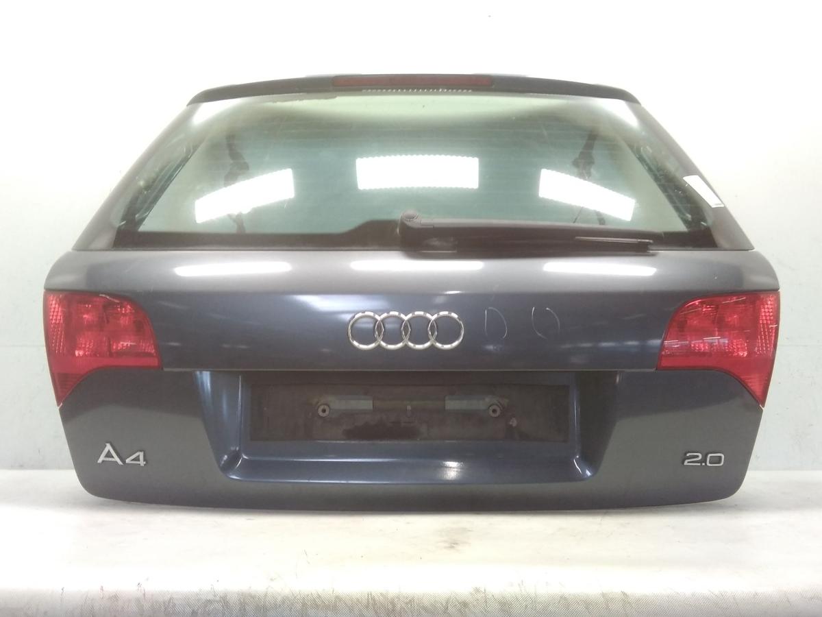 Audi A4 8E B7 Avant Heckklappe delfingraumetallic LX7Z inkl. Heckscheibe BJ2006