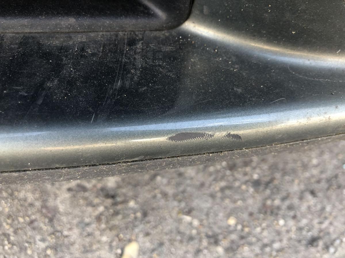 VW Golf 5 V 1K Sto&szlig;f&auml;nger vorn Frontsch&uuml;rze Frontsto&szlig;stange LA6Q Sagegreen