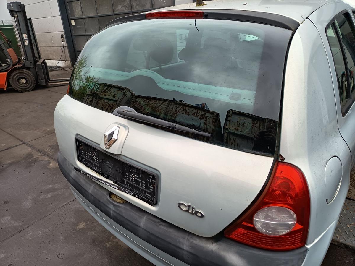 Renault Clio II original Heckklappe mit Scheibe MV632 Grey Boreal Bj 2003