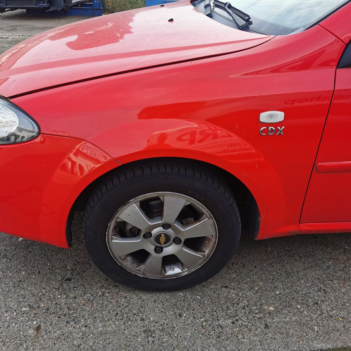 Chevrolet Lacetti KLAN Kotflügel Fender Seitenwand vorn links GGE Super Red