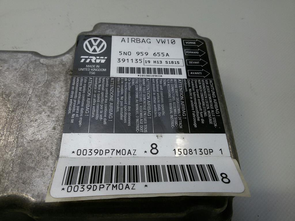 VW Passat 3C BJ~2008 Steuergerät Airbag 5N0959655A