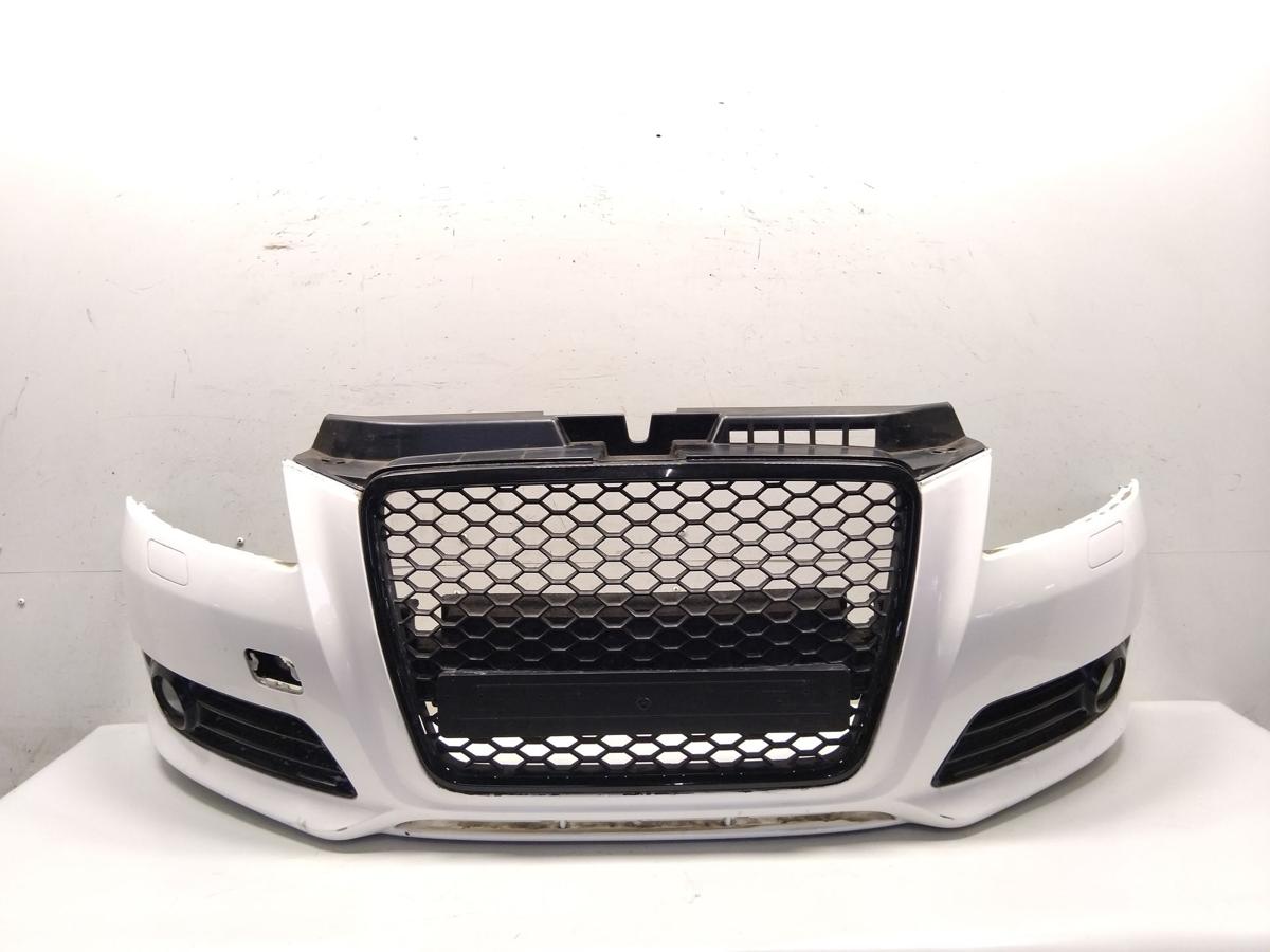 Audi A3 8P Facelift Stoßfänger Stoßstange vorn mit SRA Bj.2009