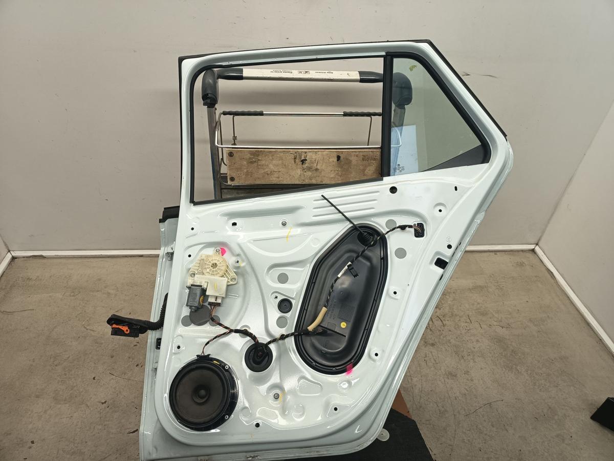 Skoda Fabia 3 III NJ Limo orig T&uuml;r hinten rechts LF9F Laser White 5t&uuml;rig BJ2014