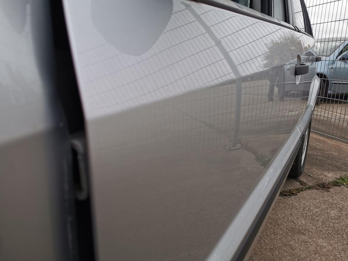 Ford Fusion JU2 Beifahrertür Tür Autotür vorn links Rohbautür Polar Silber met