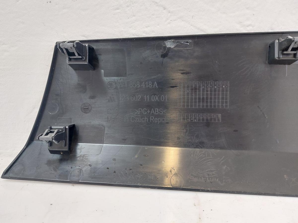 Skoda Fabia 3 III NJ Blende Verkleidung Armaturenbrett rechts OEM