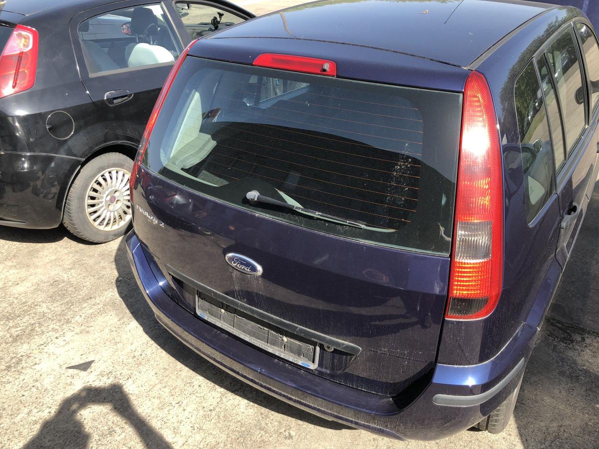 Ford Fusion JU2 Heckklappe mit Heckscheibe im Rohbau Lugano blau Kofferklappe