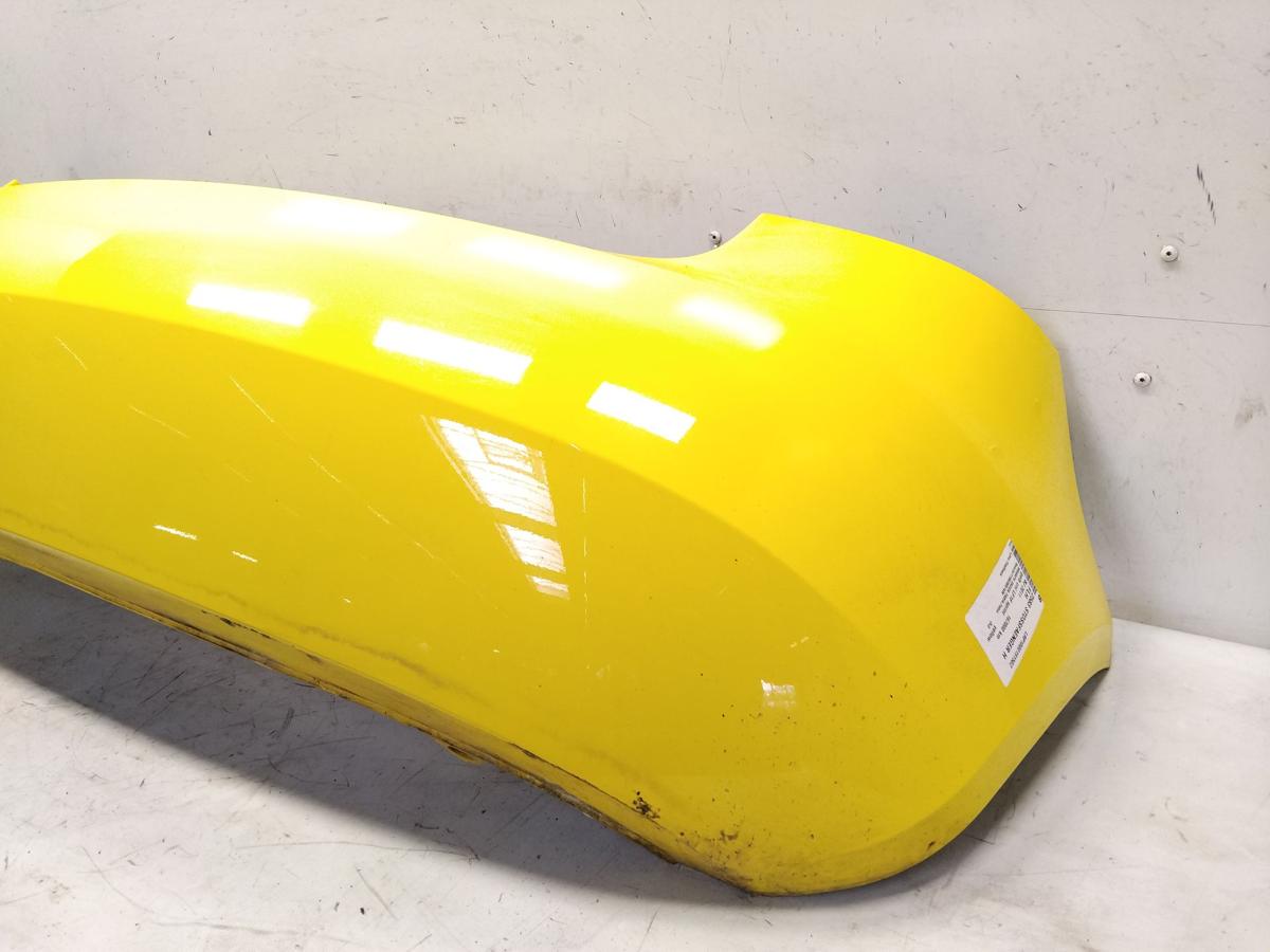 Skoda Fabia 2 original Sto&szlig;f&auml;nger Sto&szlig;stange hinten Limo Flie&szlig;heck BJ2011 LF1F sprint yellow