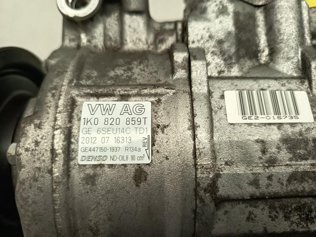VW Golf Plus Bj 2009 original Klimakompressor 1,4L 90KW 1K0820859T