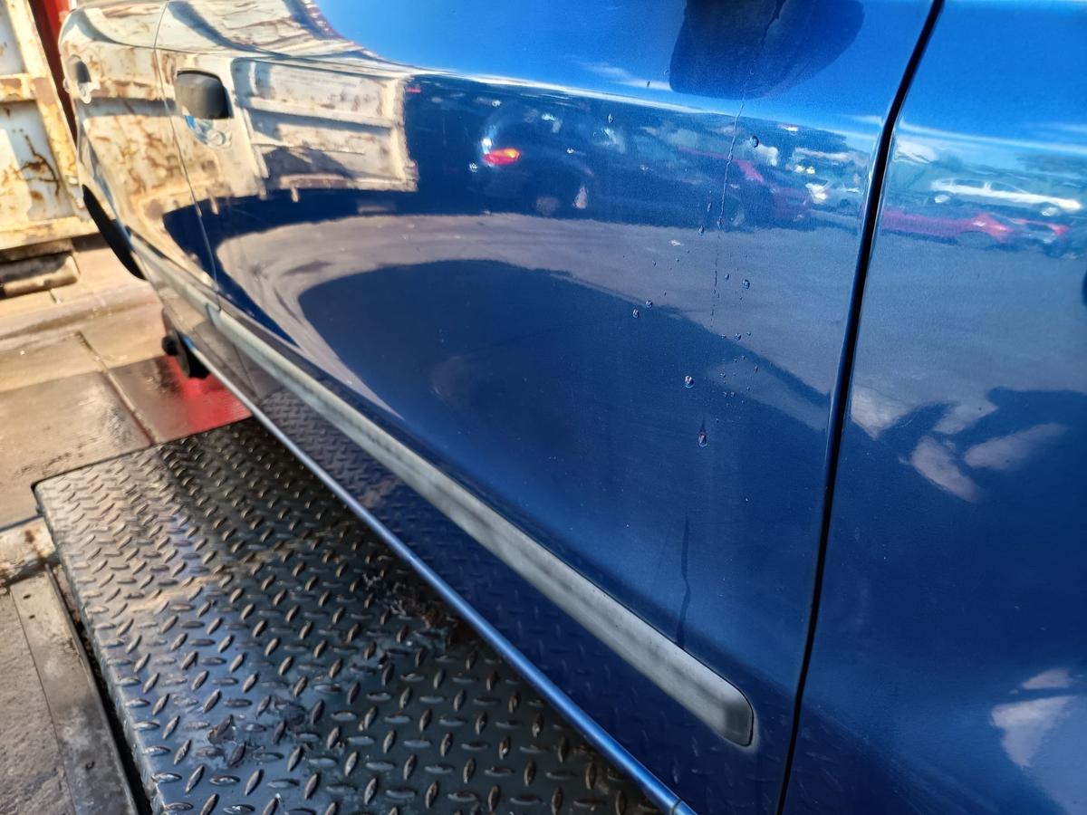 Fiat Panda 169 original Tür vorn rechts Beifahrer 793/A Dry Türkis Bj 2006