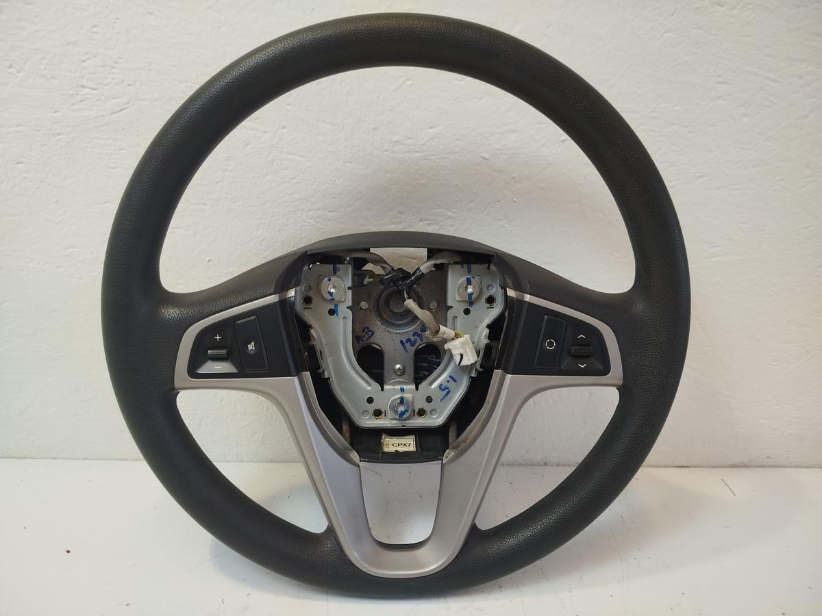 Hyundai i20 PB Gummilenkrad Lenkrad Kunststoff 3 Speichen Multifunktion