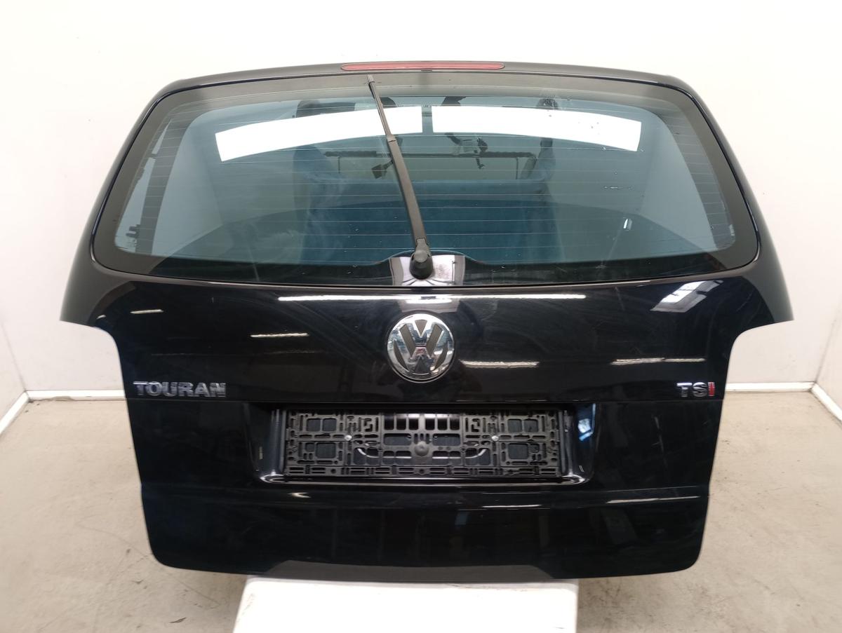 VW Touran 1T orig Heckklappe mit Scheibe Kofferraum LC9X Schwarz Bj 2009