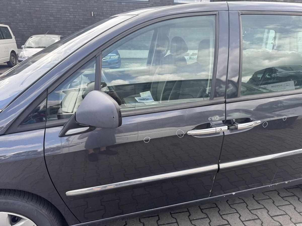 Peugeot 807 original T&uuml;r vorn links EYJ Aster Grau Metallic Rohbau Bj.2013
