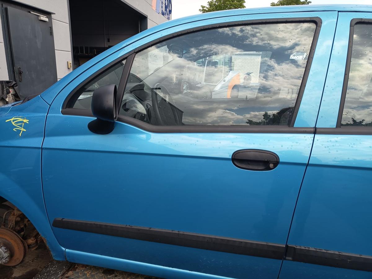 Chevrolet Matiz M200 orig Tür vorn links Fahrerseite 12U Ocean Blue BJ 2008
