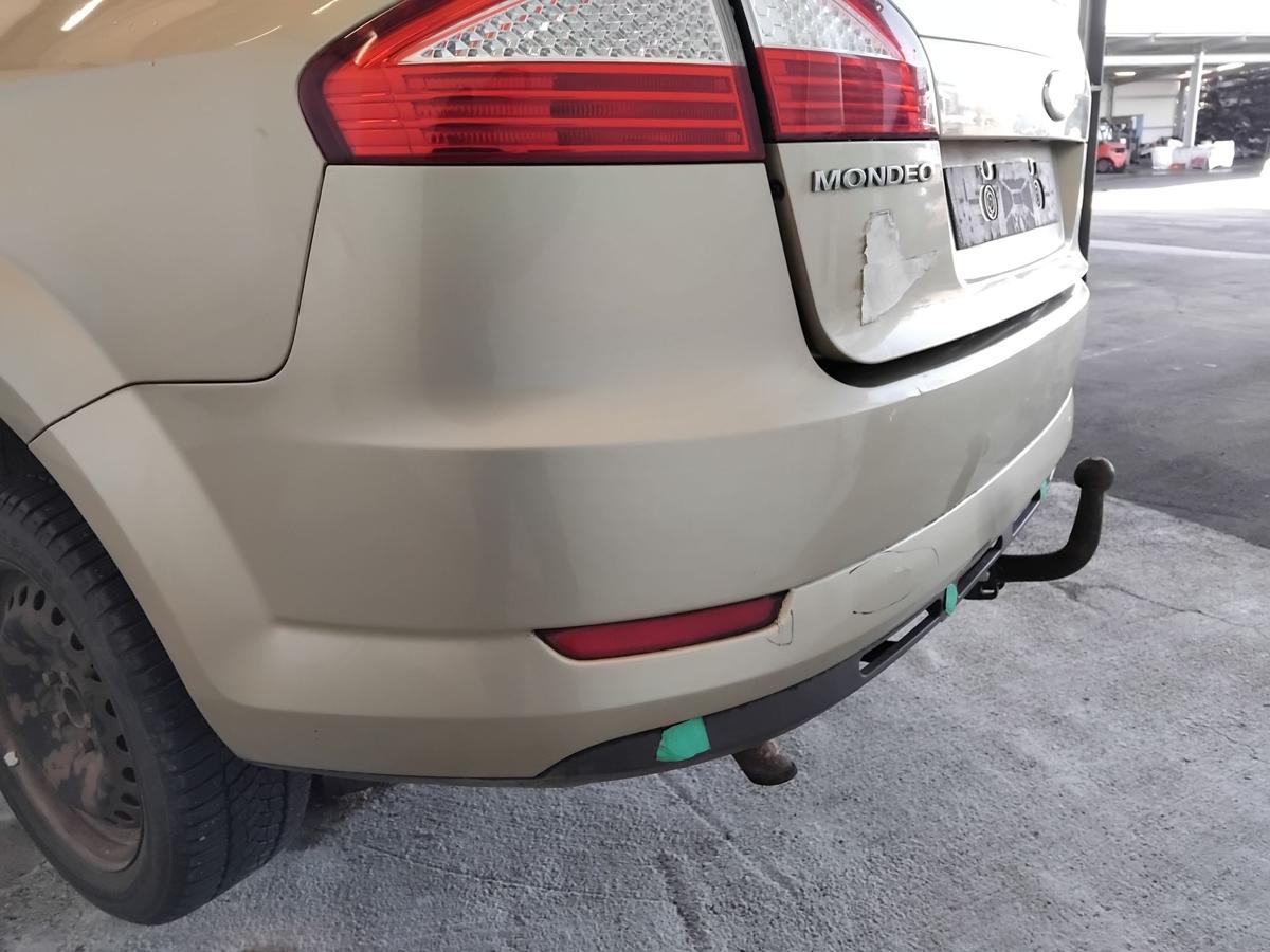 Ford Mondeo 4 BA7 Flie&szlig;heck orig Sto&szlig;stange Sto&szlig;f&auml;nger hinten PDC BJ2007 Champagnermetallic