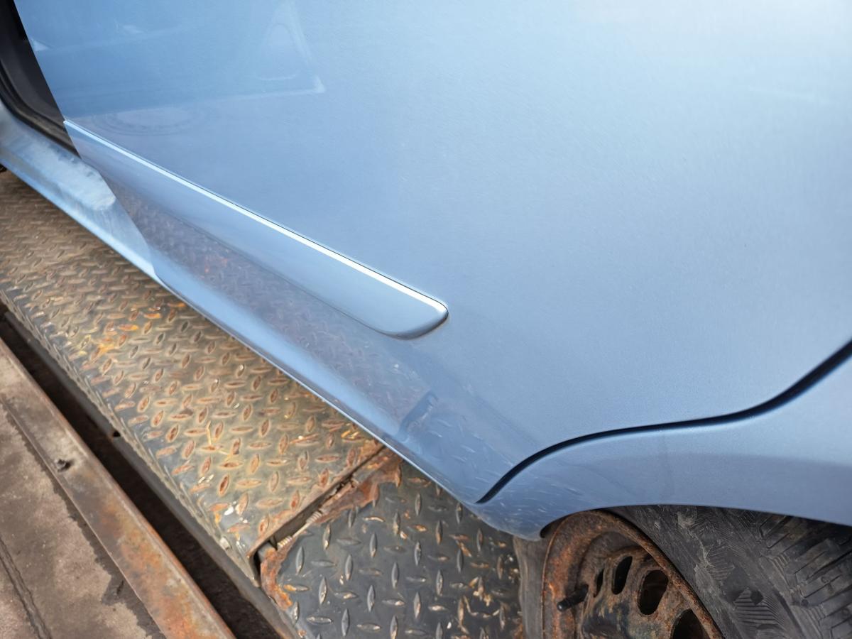 Opel Corsa D 5t&uuml;rer original T&uuml;r hinten links Fond Z21C Aeroblau Bj 2007