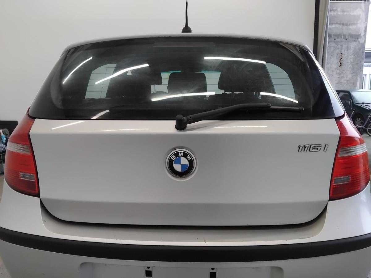 BMW 1er E81 E87 Heckklappe 354 Titansilbermetallic mit Heckscheibe BJ2007