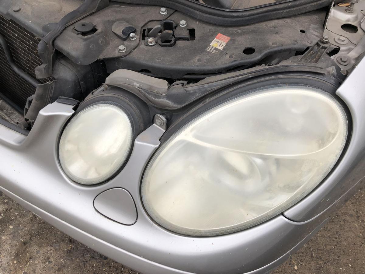 Mercedes W211 E Klasse Scheinwerfer links Xenon Frontscheinwerfer Trüb bis06