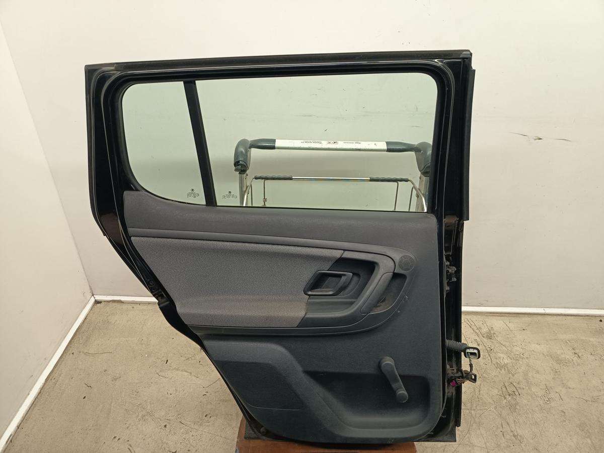 Skoda Fabia II 5J original T&uuml;r hinten links Fond F9R Black Magic Bj 2012