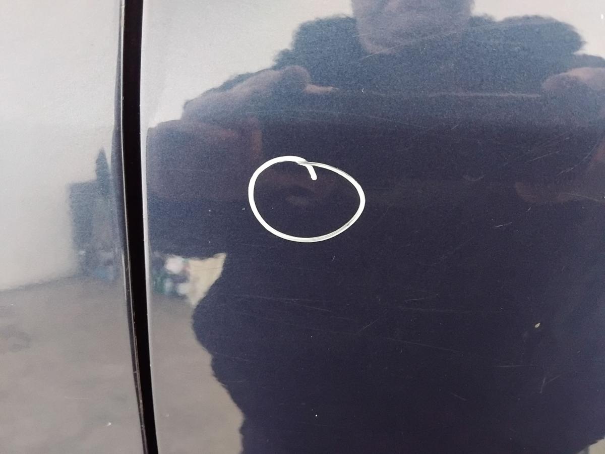 Kia Carens II original T&uuml;r hinten links 1C Imperial Blue Metallic BJ2002